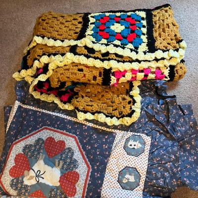 Assorted quilts