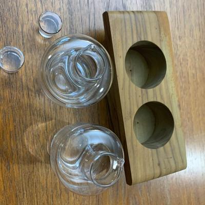 MCM Danish & Italian Wood Serving Sets