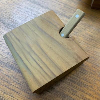 MCM Danish & Italian Wood Serving Sets