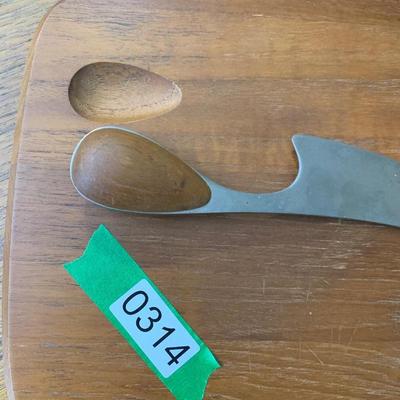 MCM Danish & Italian Wood Serving Sets