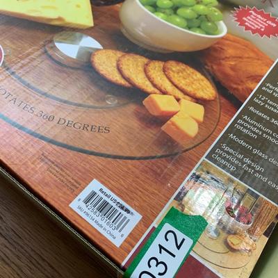 Jordan Mark Glass Lazy Susans In Box