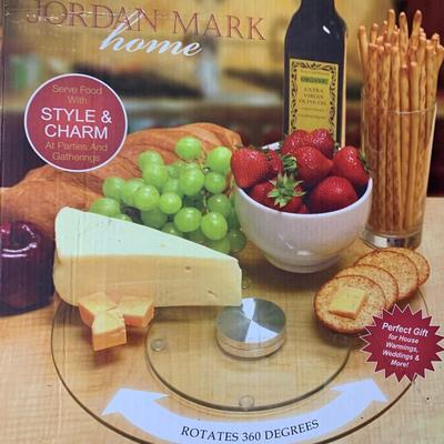 Jordan Mark Glass Lazy Susans In Box