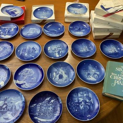 1959-1980s Bing & Grondahl Christmas Plates Lot