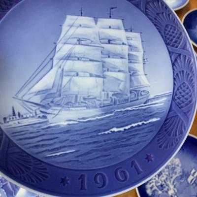 1959-1980s Bing & Grondahl Christmas Plates Lot