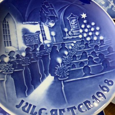 1959-1980s Bing & Grondahl Christmas Plates Lot