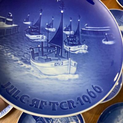 1959-1980s Bing & Grondahl Christmas Plates Lot