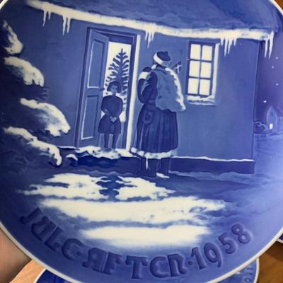 1959-1980s Bing & Grondahl Christmas Plates Lot