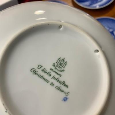 1959-1980s Bing & Grondahl Christmas Plates Lot