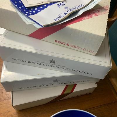1959-1980s Bing & Grondahl Christmas Plates Lot
