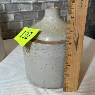 Lot 192 Antique Crock Jug
