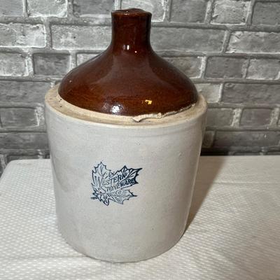 Lot 193 Western Stoneware Crock jug