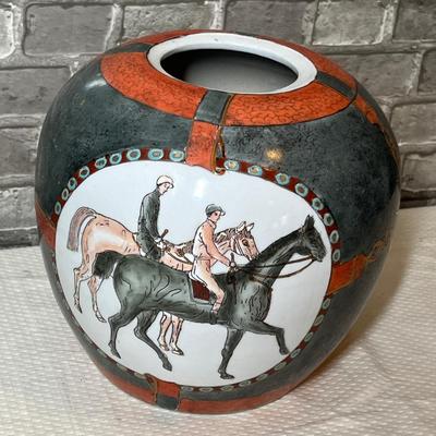 Lot 201 Western decor jar