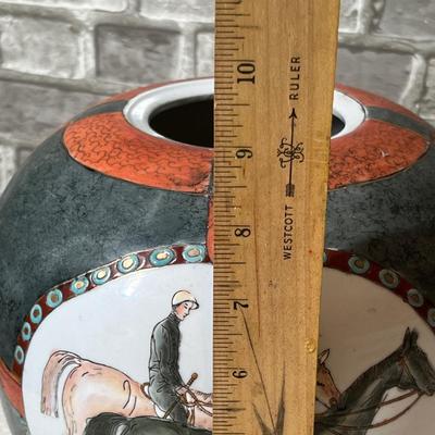 Lot 201 Western decor jar