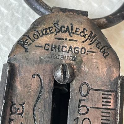 Lot 202 Antique scales