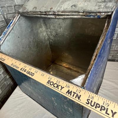 Lot 213 Antique Tin Box