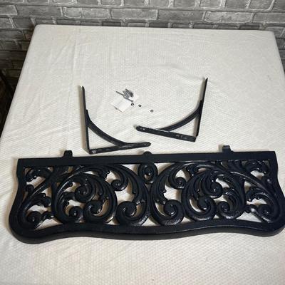 Lot 216 Cast Iron Shelf