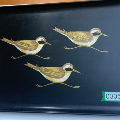 MCM Serving Tray Couroc Sand Pipers