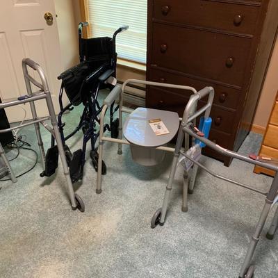 Handicap Health Mobility Lot Wheelchair Walkers Toilet Canes +++
