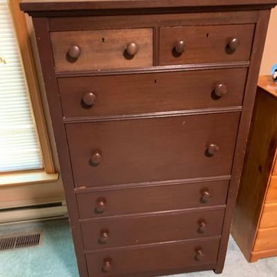 2 Over 4 Dresser Chest of Drawers