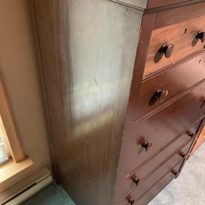 2 Over 4 Dresser Chest of Drawers