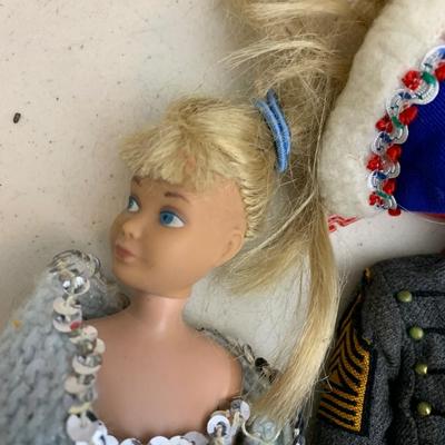 Vintage Barbie / GIJoe Dolls Clothes Carry Case