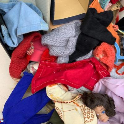 Vintage Barbie / GIJoe Dolls Clothes Carry Case