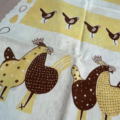 Lot 232 Funky 60s linens