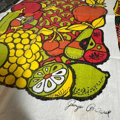 Lot 232 Funky 60s linens