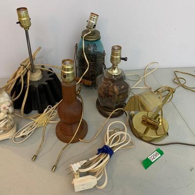 Vintage Lamps Lot Seashells MCM Hand Made +++