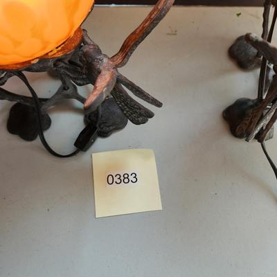 2 Dragonfly Table Lamps Lights
