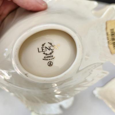 Lot of 9 Lenox Dove Dishes 8"