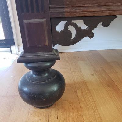 Ornate Wood Cabinet (LR-KD)