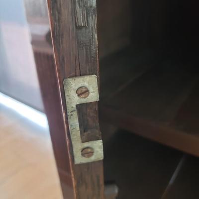 Ornate Wood Cabinet (LR-KD)