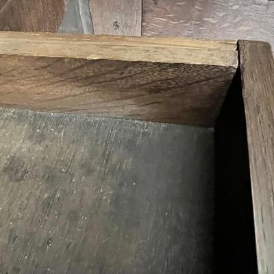 Ornate Wood Cabinet (LR-KD)