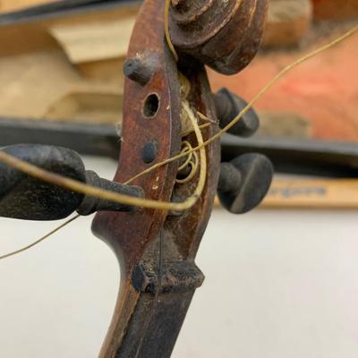 Antique Violin In Case