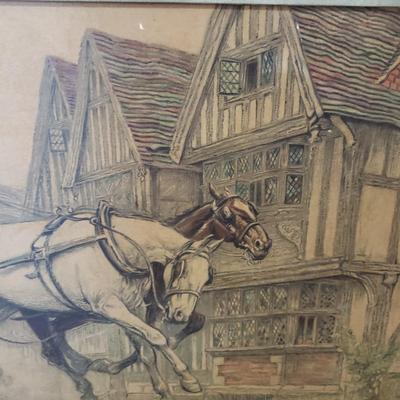 Two Cecil Aldin Prints (DR-KD)