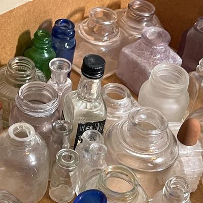 Lot 241 Flat of small bottles