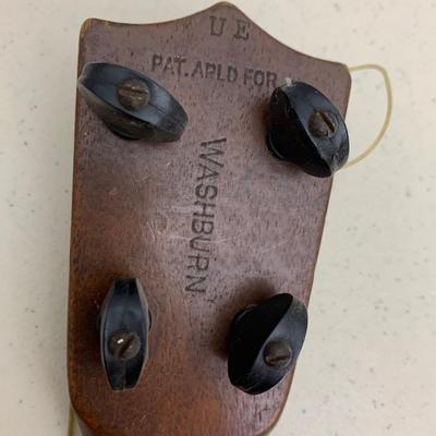 Vintage Washburn Ukulele In Case