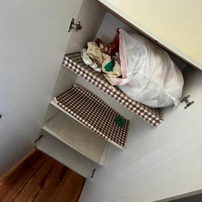 Lot 244 White Cupboard