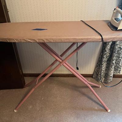 Iron and ironing board