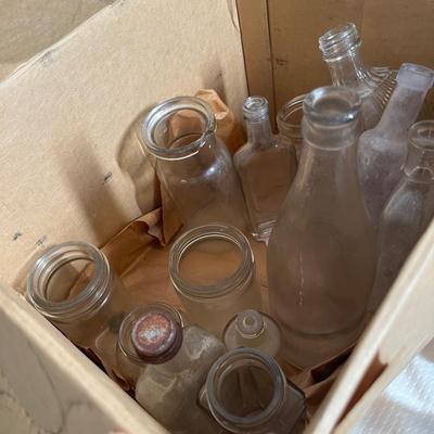 Lot 249 Box of Bottles, Watkins & Other