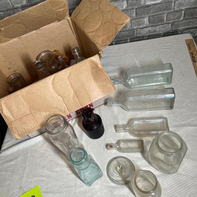 Lot 249 Box of Bottles, Watkins & Other