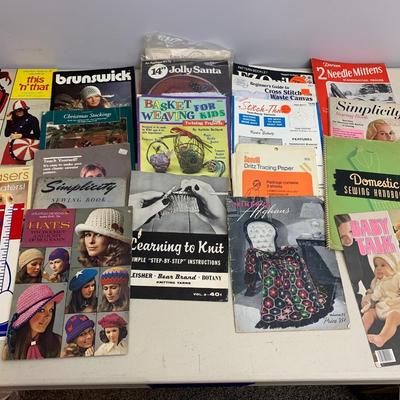 Vintage Lot Sewing Knitting Crafts Magazines