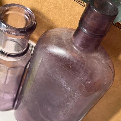 Lot 250 Box of Soda & Drink bottles