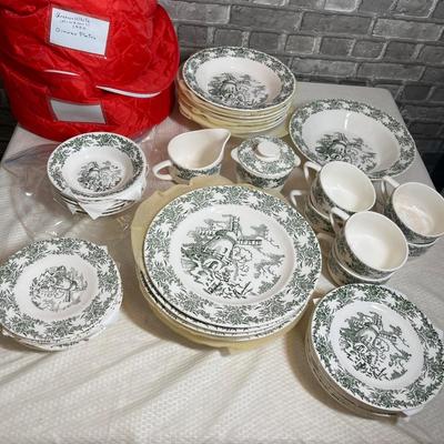 Lot 252 Royal china grouping