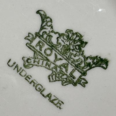 Lot 252 Royal china grouping