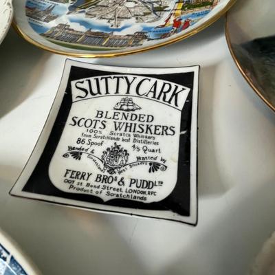 Lot 253 Souvenir Plates & other