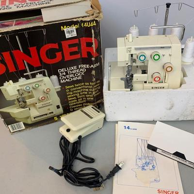 Singer Thread Overlock Sewing Machine
