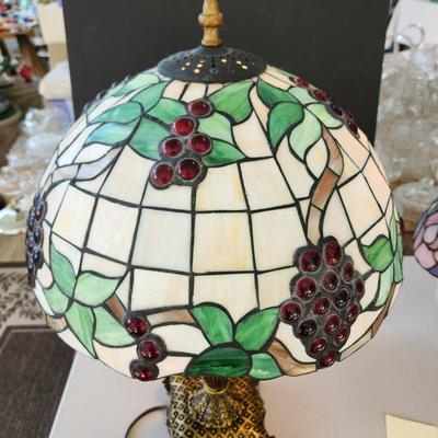 Stained Glass Table Lamp Metal base