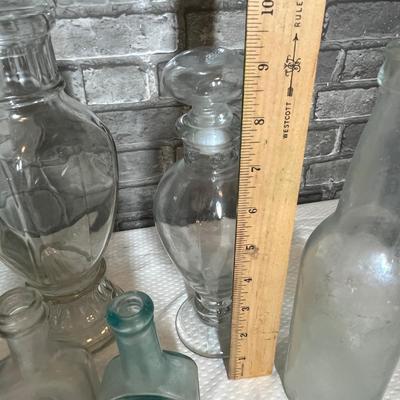 Lot 255 Apothicary jars & bottles